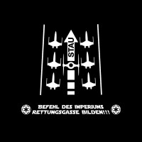 Autoaufkleber "Imperium -  Rettungsgasse bilden" |