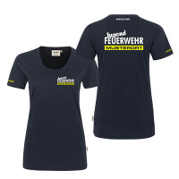 T-Shirt Frauen | HAKRO 127 | Jugendfeuerwehr mit Ortsname...