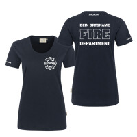 T-Shirt Frauen | HAKRO 127 | Feuerwehr F gallery