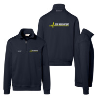 1/4 Zip Kragenpullover unisex | HAKRO 45 gallery