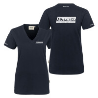 T-Shirt V-Neck Frauen | HAKRO 126 | Feue gallery