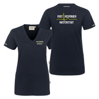 T-Shirt V-Neck Frauen | HAKRO 126 | Firs gallery