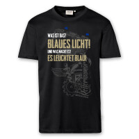 T-Shirt Männer | blaues Licht | BACKDRA 5