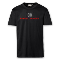T-Shirt Männer | Maschinist Abzeichen | BACKDRA 7