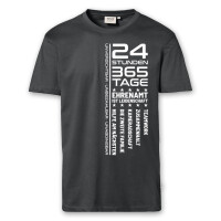 T-Shirt Männer | 24 Stunden 365 Tage XS-6XL | BACKDRA 4