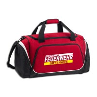 Sporttasche | Freiwillige Feuerwehr mit Ortsname im Balken |