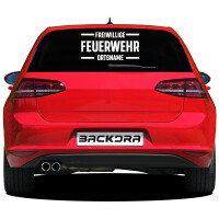 Aufkleber Fahrzeug | Feuerwehr mit Ortsn gallery
