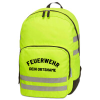 Reflective Rucksack | Feuerwehr mit Orts gallery