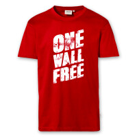 T-Shirt Männer | Fun Shirt  Denglisch One wall free | B