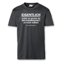 T-Shirt Männer | Fun Shirt Weltherrschaft es regnet | B