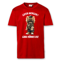 T-Shirt Männer | Fun Shirt Guten Morgen? Ganz dünn
