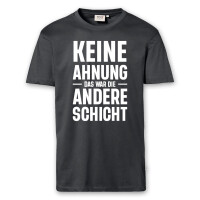 T-Shirt Männer | Fun Shirt Keine Ahnung das war die and