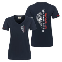 Feuerwehr T-Shirt V-Neck Frauen Mikralin gallery
