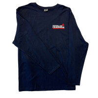 Feuerwehr Langarm T-Shirt Herren | 5XL | navy