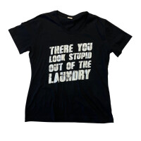 Fun T-Shirt Damen | XXL | schwarz gallery