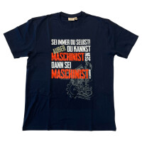 Feuerwehr Fun T-Shirt Herren | HAKRO 293 | XL | navyblau...